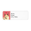 Search for norwegian return address labels Heart