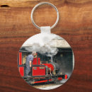Search for steam train key rings Old