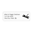 Search for dragonfly return address labels Wildlife