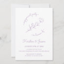 Search for lavender engagement party invitations Lilac