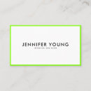 Search for neon green business cards Beauty salon