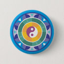 Search for yin yang symbol badges Buddhism