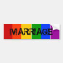 Search for marriage bumper stickers Rainbow