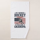 Search for hockey bath towels Father'sday