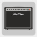 Search for musicians stickers Black