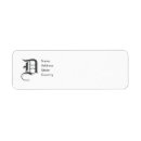 Search for monogram d labels Bridal shower