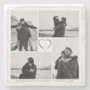 Search for anniversary coasters Black and white
