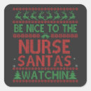 Search for funny nursing stickers Xmas