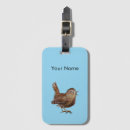 Search for bird luggage tags Illustration
