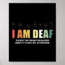 Search for deaf sign language posters Alphabet