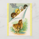 Search for vintage easter chicks postcards Chicken