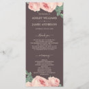 Search for vintage wedding programs Floral
