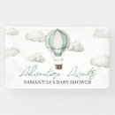 Search for adventure awaits banners Hot air balloon