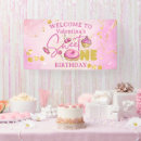 Search for 1st birthday banners Girls first birthday