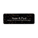 Search for confetti stars return address labels Modern