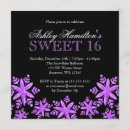 Search for winter sweet 16 invitations Birthday