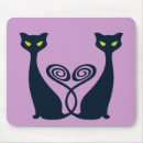 Search for gothic love mousepads Black cat