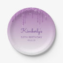 Search for purple paper plates Elegant