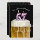 Search for 57th birthday invitations Party