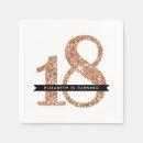 Search for 18th birthday napkins Simple