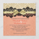 Search for gold and coral wedding invitations Luxury