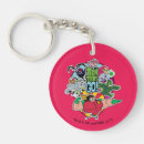 Search for raven rounded key rings Dc comics cartoon