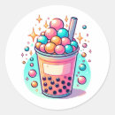 Search for pink bubble stickers Boba
