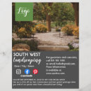 Search for landscaping flyers Promotional