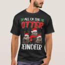 Search for otter christmas tshirts Trending