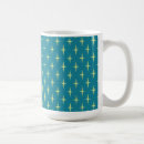 Search for retro atomic pattern mugs Mid century modern
