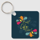 Search for baptism square key rings Blue