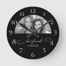 Search for best friends clocks Black and white