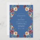Search for steel blue invitations Rustic