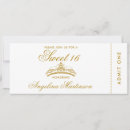 Search for ticket sweet 16 invitations Birthday party