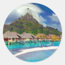 Search for beach travel stickers Bora bora