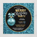 Search for blue and gold christmas invitations Glitter