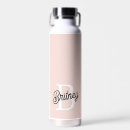 Search for bridesmaid water bottles Girly