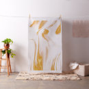 Search for white marble fabric Gold