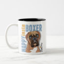 Search for boxer dog mugs Animal lover