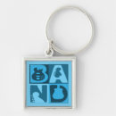 Search for blues band key rings Music