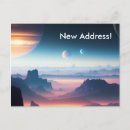Search for planets postcards Outer space