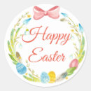 Search for happy easter wreath stickers Cute