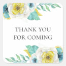 Search for yellow baby shower thank you stickers Watercolor
