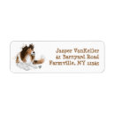 Search for sheltie return address labels Canine