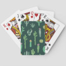 Search for cactus playing cards Green