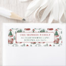 Search for snow globe return address labels Vintage