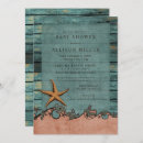 Search for rustic wood baby shower invitations Blue