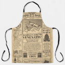 Search for newspaper aprons Old