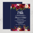 Search for 18th anniversary invitations Blue
