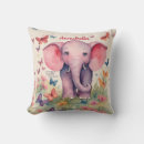 Search for baby elephant cushions Girl
